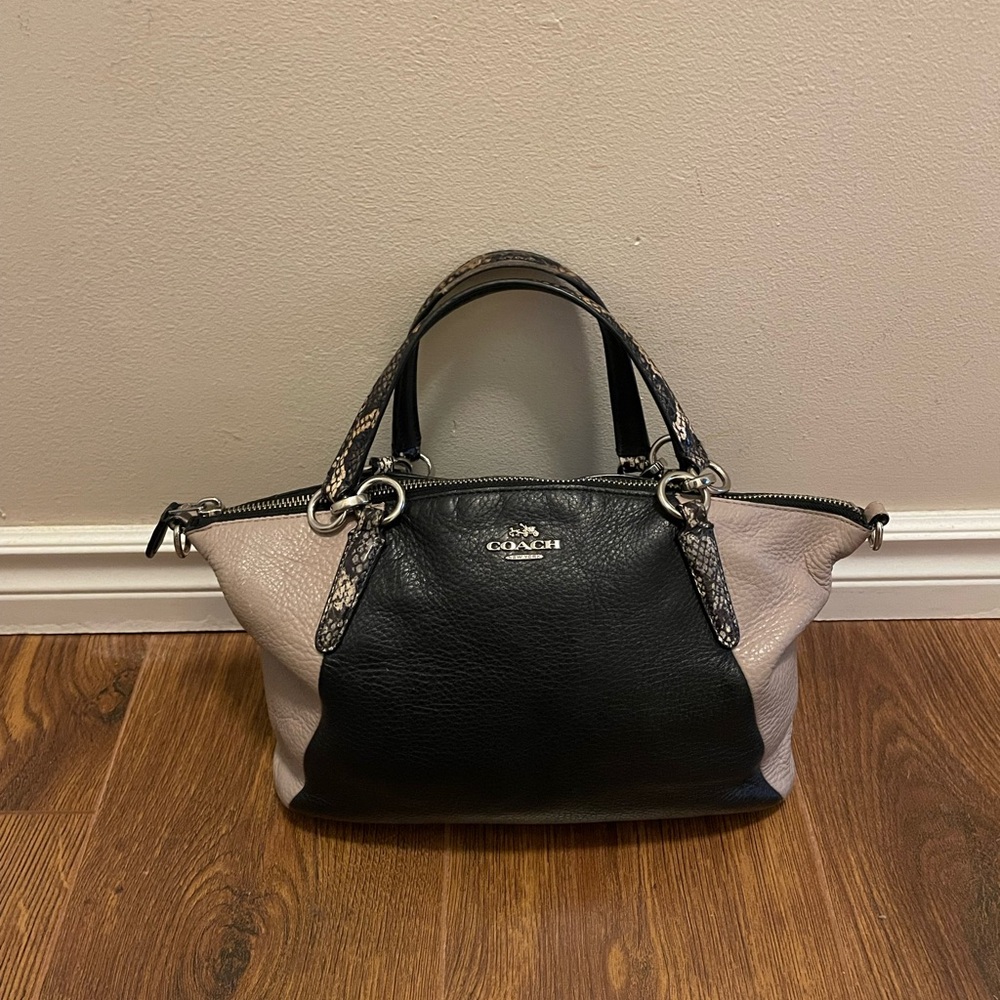 Coach Leather 2way Handbag 501464
